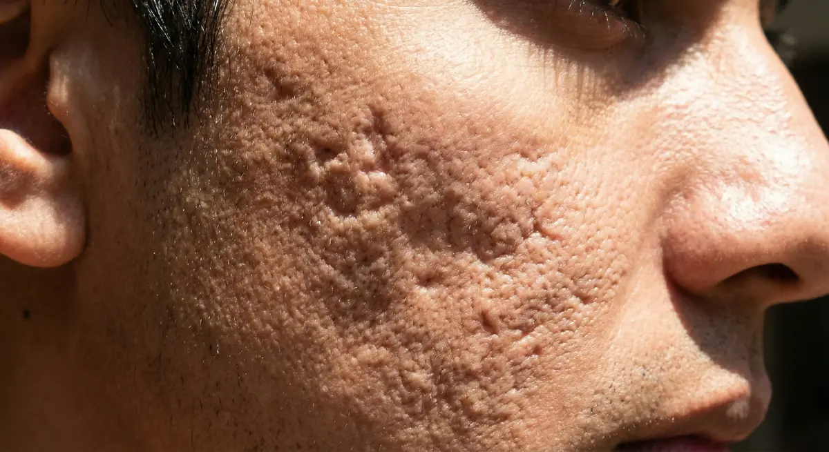 Before Acne Scar Resurfacing