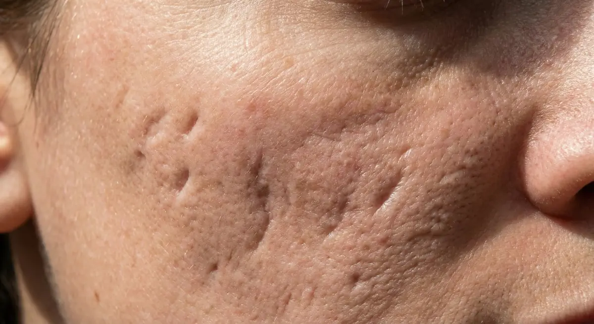 Before Acne Scar Revision